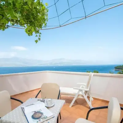 Apartments Ana & Bogdan - One Bedroom Apartment with Terrace and Sea View A1 ST