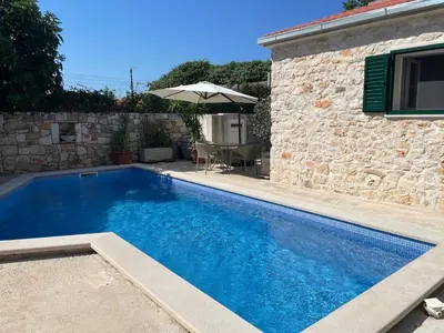 Bazen u objektu Villa Rosa, Dracevica 45, Brac ili u blizini