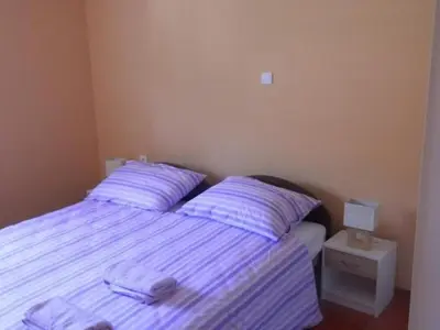 Krevet ili kreveti u jedinici u objektu Apartments St Rialto - Comfort One-Bedroom Apartment with Balcony and Sea View