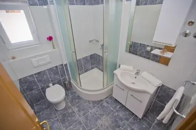 Kupaonica u objektu Villa Malisko