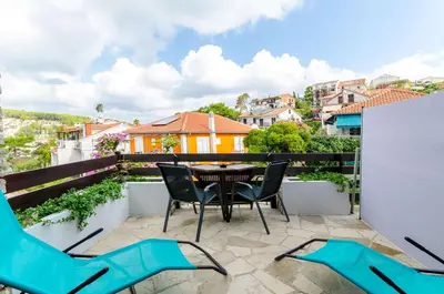 Balkon ili terasa u objektu Apartments Bartz