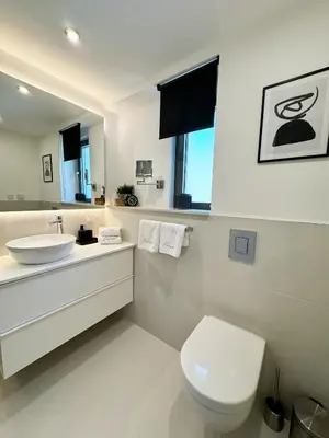 Kupaonica u objektu VILLA ONEUM - Apartment SOL with privat POOL