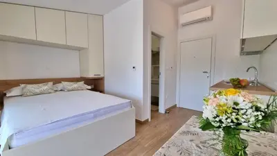 Krevet ili kreveti u jedinici u objektu Apartment Matea