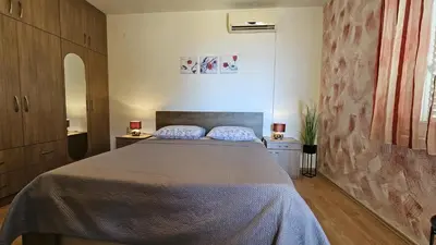 Krevet ili kreveti u jedinici u objektu Apartmani Makarska 8