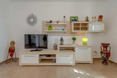 TV i/ili zabavni centar u objektu Holiday Home Figa
