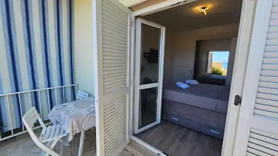 Balkon ili terasa u objektu Apartmani Makarska 9
