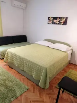Krevet ili kreveti u jedinici u objektu Apartmani Makarska 10