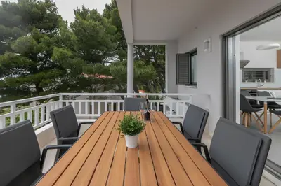 Tlocrt objekta Apartments Villa Mt Brela