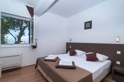 Krevet ili kreveti u jedinici u objektu Dinoti Villas