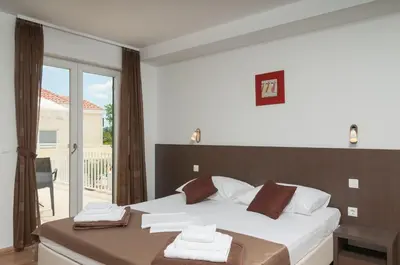 Krevet ili kreveti u jedinici u objektu Dinoti Villas