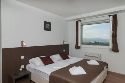 Krevet ili kreveti u jedinici u objektu Dinoti Villas