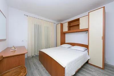 Krevet ili kreveti u jedinici u objektu Apartmani Brela 4