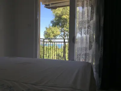 Krevet ili kreveti u jedinici u objektu Vila Familia Hvar