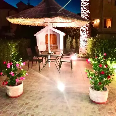 Vrt u objektu Palma Promajna Apartments
