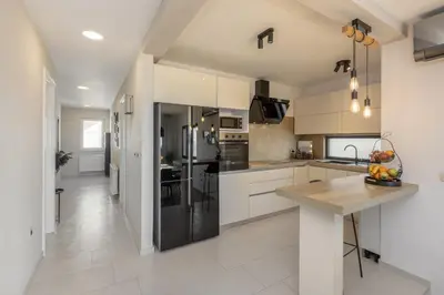 Kuhinja ili čajna kuhinja u objektu Lux Apartment Eol