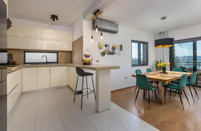 Kuhinja ili čajna kuhinja u objektu Lux Apartment Eol
