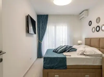 Krevet ili kreveti u jedinici u objektu Modern & Stylish Villa with Private Pool