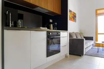 Kuhinja ili čajna kuhinja u objektu Apartment 3524-11 for 4 Pers in Brela