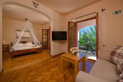 Krevet ili kreveti u jedinici u objektu Majestic Tranquil Villa with Stunning Panoramic View