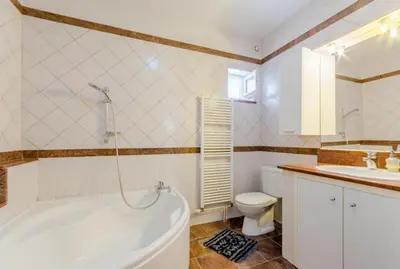 Kupaonica u objektu Comfortable Holiday Home with Terrace