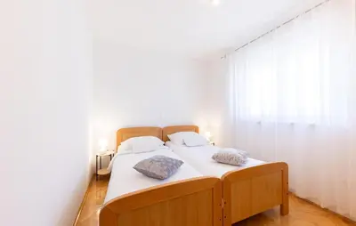 Krevet ili kreveti u jedinici u objektu Nice Apartment In Makarska With Wifi