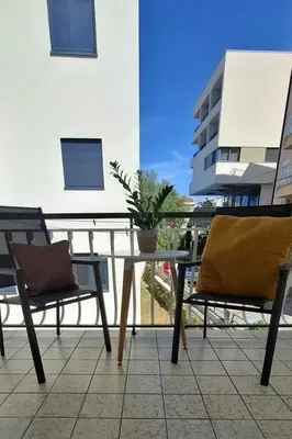 Balkon ili terasa u objektu Apartments and rooms by the sea Makarska - 22419