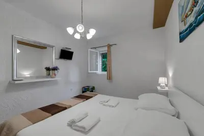 Krevet ili kreveti u jedinici u objektu Villa Relax Brela - Makarska Exklusiv