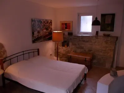Tlocrt objekta Ferienhaus in Pisak mit Terrasse, Klimaanlage, W-LAN, Waschmaschine 95-1