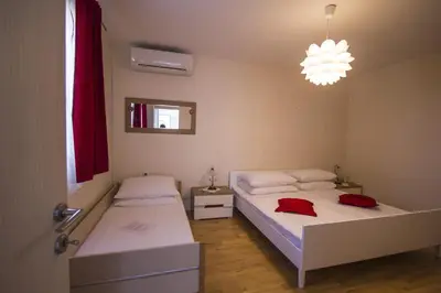 Krevet ili kreveti u jedinici u objektu Apartments Rako M&I