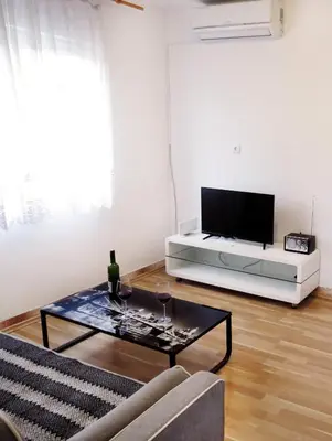 TV i/ili zabavni centar u objektu Apartment Jadro