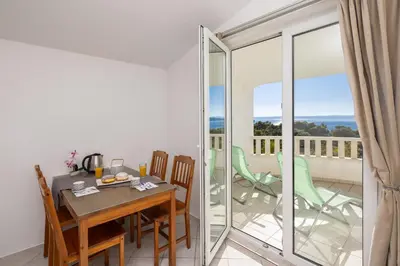 Balkon ili terasa u objektu Apartments POLARIS