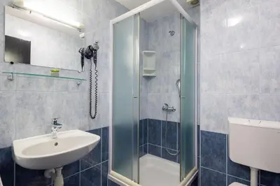 Kupaonica u objektu Apartments POLARIS