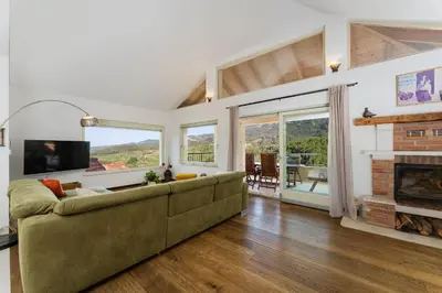 TV i/ili zabavni centar u objektu MY DALMATIA - Sea view Villa Amaria with private pool