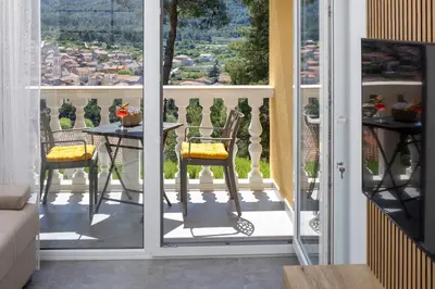 Balkon ili terasa u objektu Villa Vista Jelsa