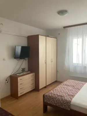 Krevet ili kreveti u jedinici u objektu Apartment in Jelsa with terrace, air conditioning, Wi-Fi 4440-3