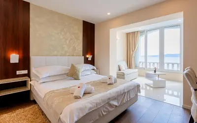 Krevet ili kreveti u jedinici u objektu Villa Višnja Family