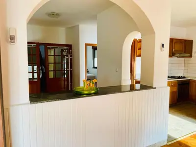 Kuhinja ili čajna kuhinja u objektu Beachview Apartments Podstrana