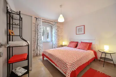 Krevet ili kreveti u jedinici u objektu House Riva