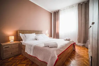 Krevet ili kreveti u jedinici u objektu Apartment Dunja