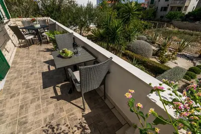 Balkon ili terasa u objektu Apartment Dunja