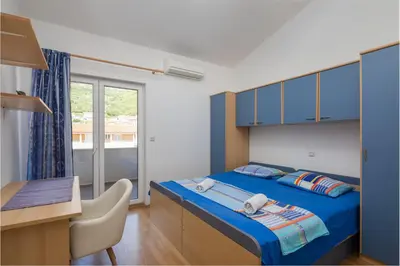 Krevet ili kreveti u jedinici u objektu Amalia Beach Apartment
