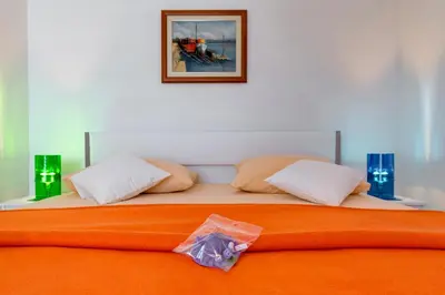 Krevet ili kreveti u jedinici u objektu Apartments Majda