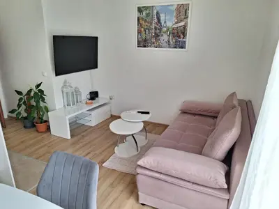 TV i/ili zabavni centar u objektu Apartment 3M
