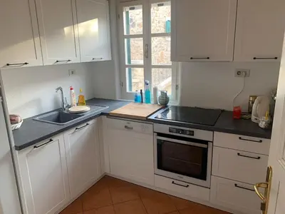 Kuhinja ili čajna kuhinja u objektu Villa Convalaria