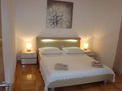Krevet ili kreveti u jedinici u objektu Apartments Ledic