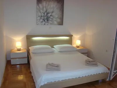 Krevet ili kreveti u jedinici u objektu Apartments Ledic