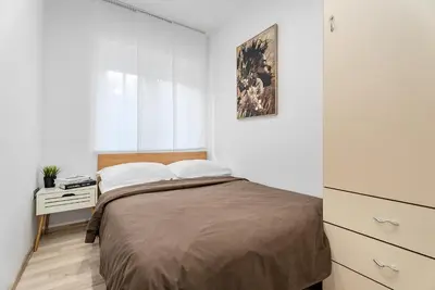 Krevet ili kreveti u jedinici u objektu Apartment BANE, 70m from the sea, 8 pax