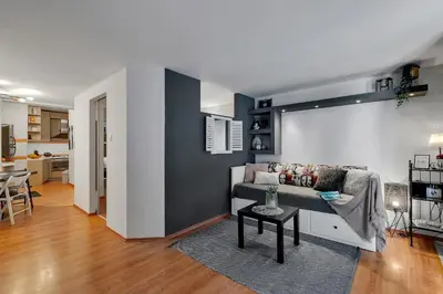 Kuhinja ili čajna kuhinja u objektu Apartment Mucrum