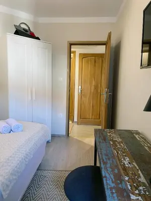 Krevet ili kreveti u jedinici u objektu KLARA Living Apartment, old town house, SEA VIEW