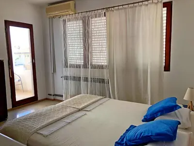 Krevet ili kreveti u jedinici u objektu Studio Makarska, One Minute to the Beach